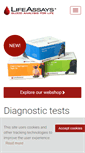 Mobile Screenshot of lifeassays.com